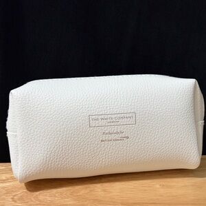 The White Company for British Airways business class toiletry bag.